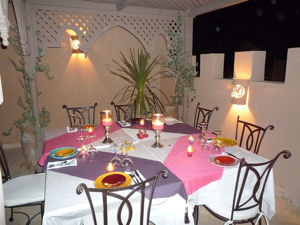 Riad Pachavana Marraquexe Restaurante foto